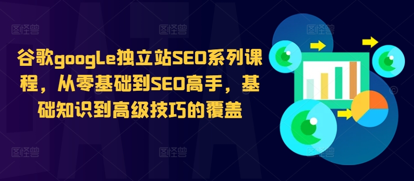 谷歌google独立站SEO系列课程,从零基础到SEO高手,基础知识到高级技巧的覆盖-全有网创