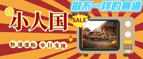 DeepSeek+绘图+视频制作小人国微观视频，小白轻轻松松上手，条条爆款，条条变现，单日就能收益-全有网创