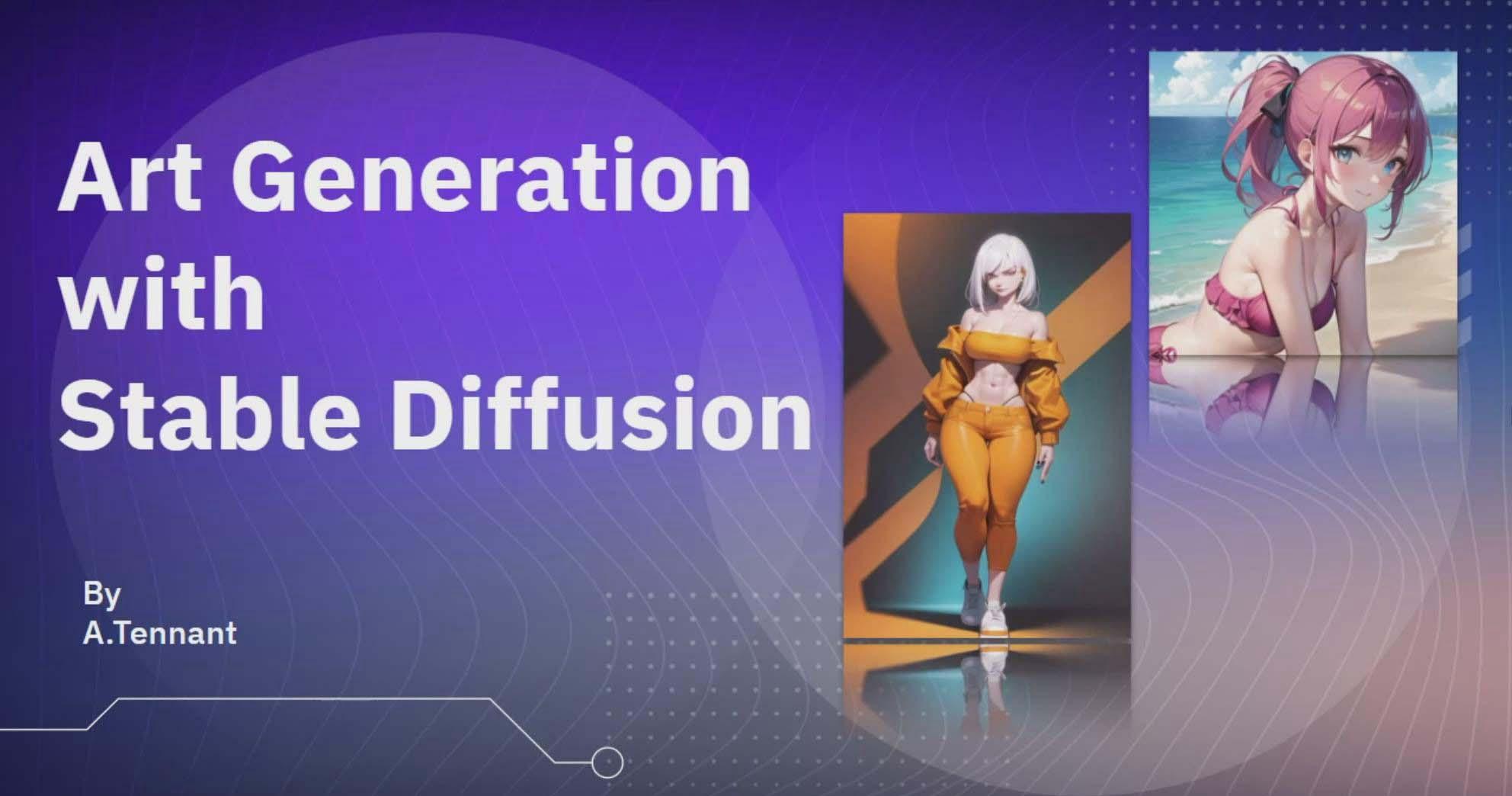 图片[1]-利用Stable Diffusion AI人工智能生成动漫艺术分步教程-14节课-中英字幕-全有网创