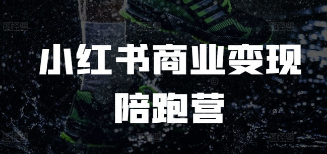 小红书商业变现陪跑营，小红书电商教程-全有网创