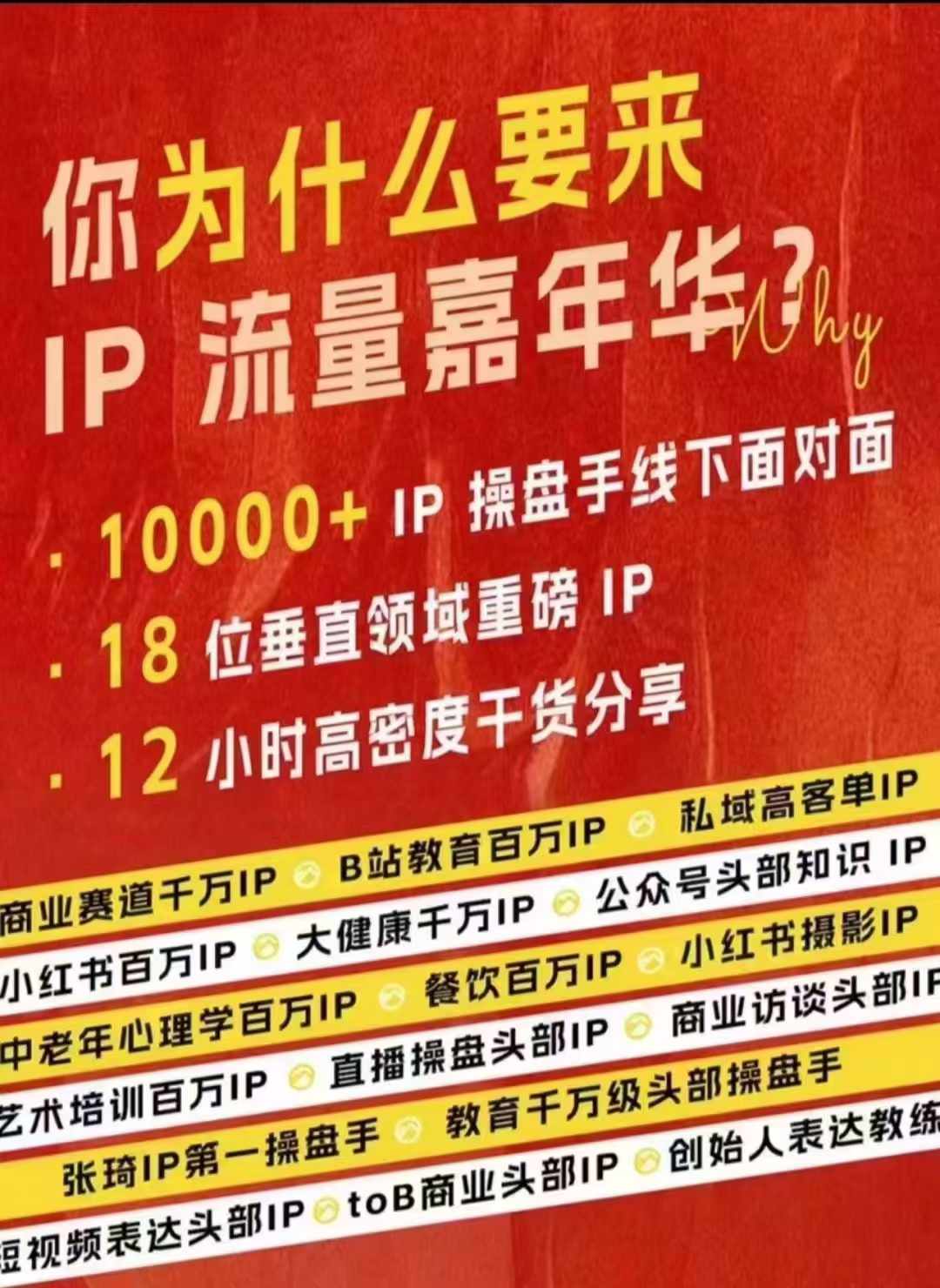 群响IP流量嘉年华,现场视频+IP江湖2024典藏版PPT