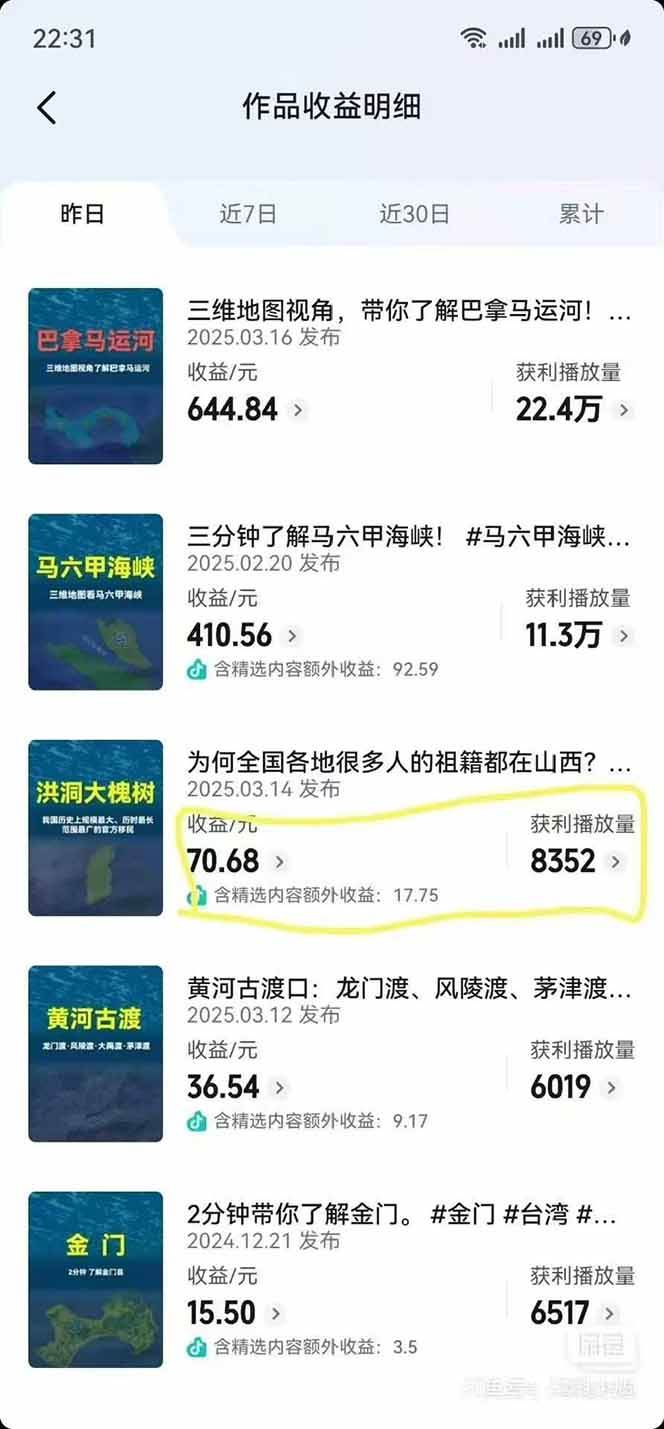 AI三维地理视频制作，全套工具数据包，含谷歌地球与矢量地图资源-全有网创