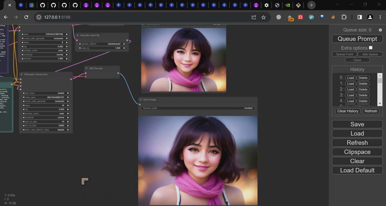 图片[2]-ComfyUI 利用 Stable Diffusion 学习AI GUI 工作流程教程-中英字幕-全有网创