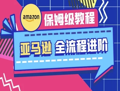 亚马逊保姆级全流程实操教程-跨境电商教程-全有网创