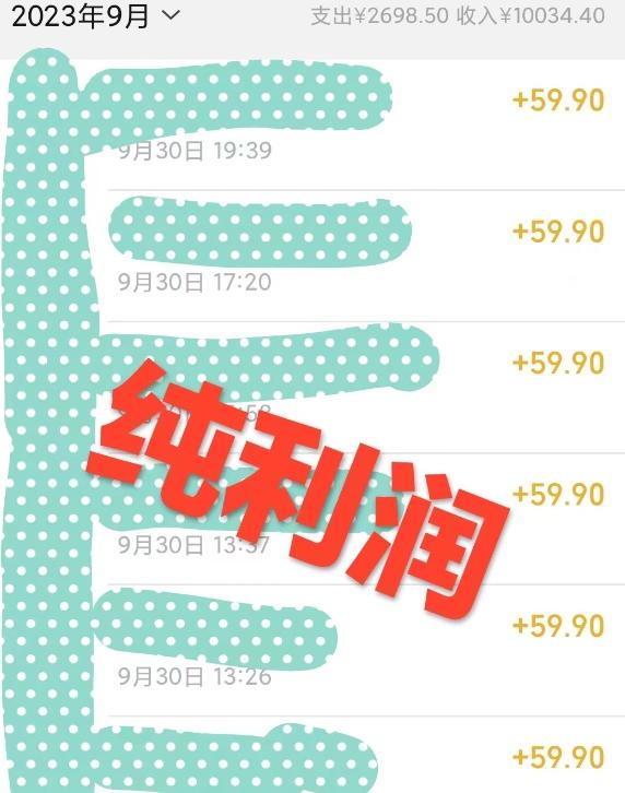 卖恢复近视教程1单59.9，1个月净赚10034.4元？0基础可上手-全有网创