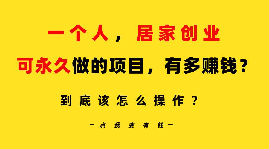 一个人，居家创业：B站每天10分钟，单账号日引创业粉100+，月稳定变现5W...-全有网创