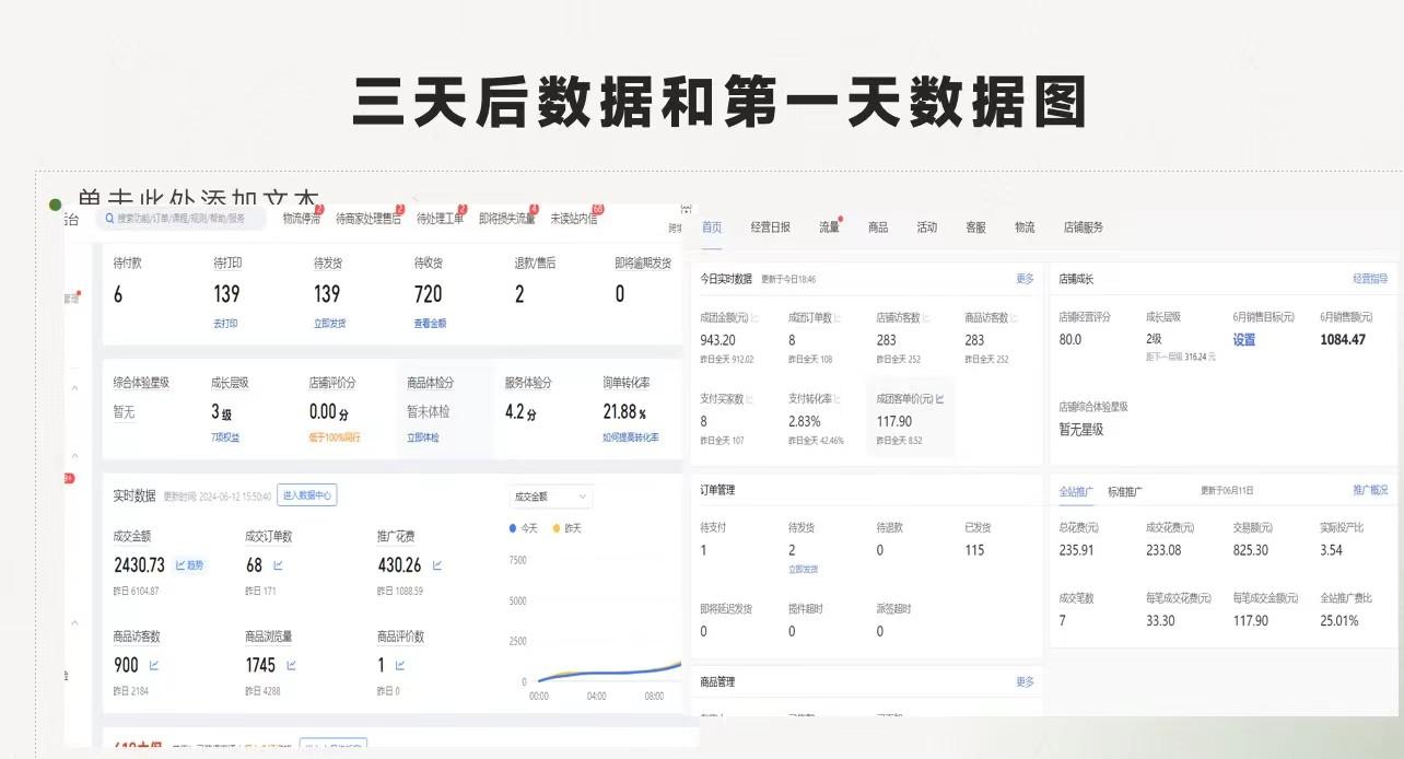 拼多多-合作开店日入4000+两天销量过百单，无学费、老运营教操作、小白…-全有网创