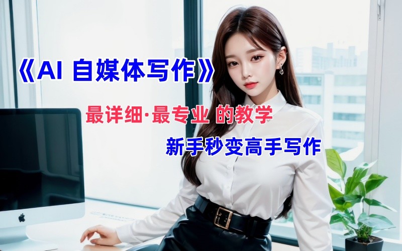 全网最全最细最专业的“AI自媒体写作”教学，新手小白秒变写作高手！-全有网创