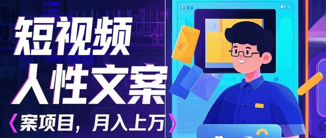 利用AI自动制作短视频人性文案项目：揭秘月入上万的精准流量变现秘籍-全有网创