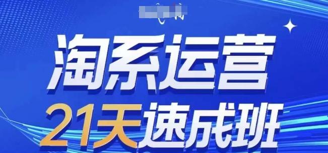 淘系运营21天速成班(更新24年7月)，0基础轻松搞定淘系运营，不做假把式-全有网创