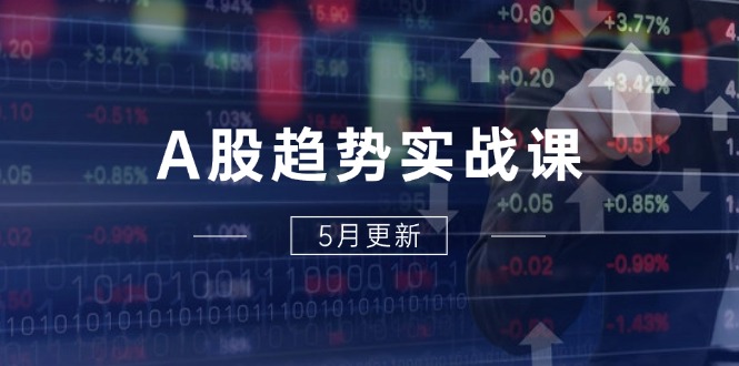 A股趋势实战课：主力动向+政策红利，2025全年策略5月更新-全有网创