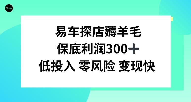易车APP首页十亿补贴活动，选择到店补贴，保底利润300+-全有网创