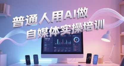 普通一个人用AI做自媒体，助你轻松开启AI自媒体创作之路-全有网创