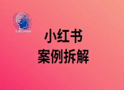 小红书案例拆解，深度解读小红书40万粉-全有网创