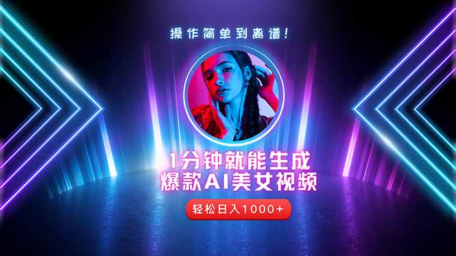 2025年最强副业：用AI做短视频，从零开始打造爆款账号！-全有网创
