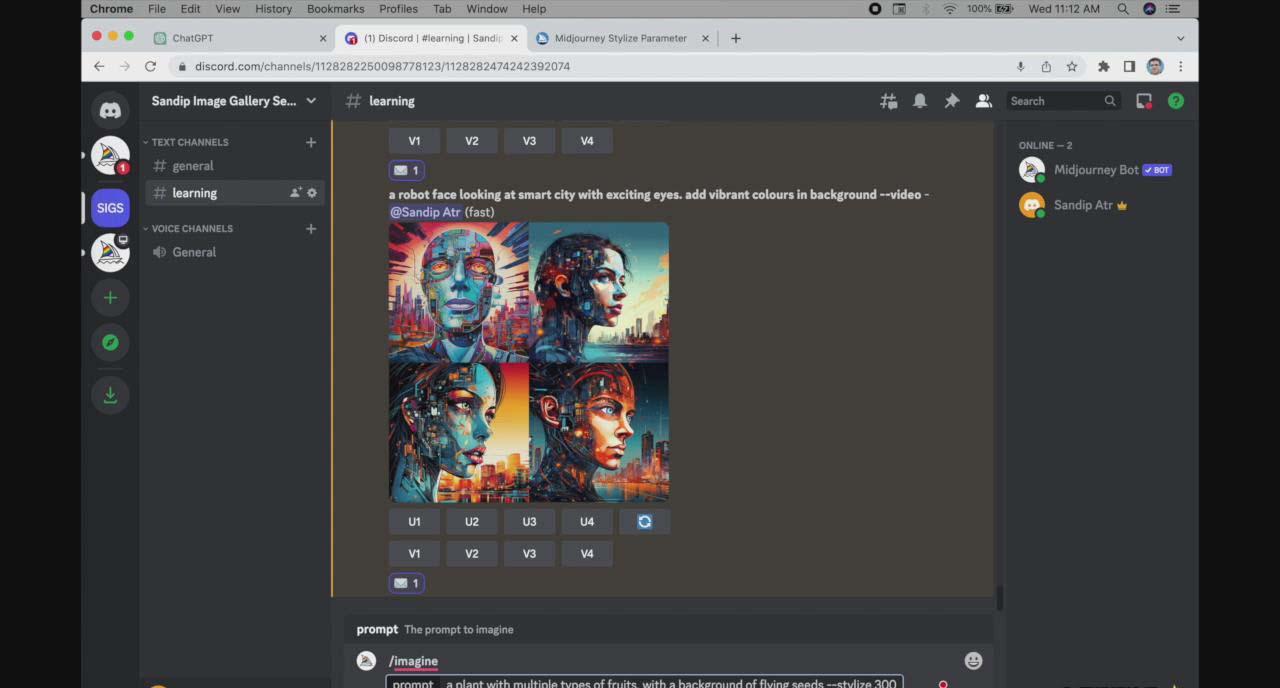 图片[2]-ChatGPT4 和 MidJourney AI 绘画聊天革命性指南教程-33节视频课-中英字幕-全有网创