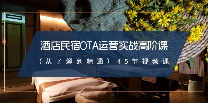 酒店民宿-OTA运营实战高阶课(从了解到精通)45节视频课-全有网创